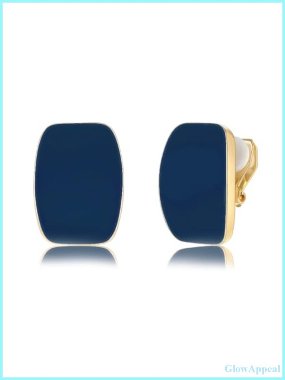 Hypoallergenic Gold Clip On Earrings for Women Non-Pierced Invisible Clip